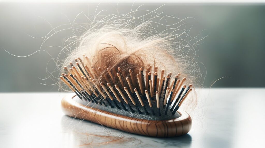 Почему на расческе много волос: причины и решения